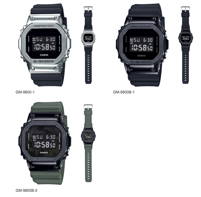 Casio to release square-faced digital G-SHOCK featuring stainless 